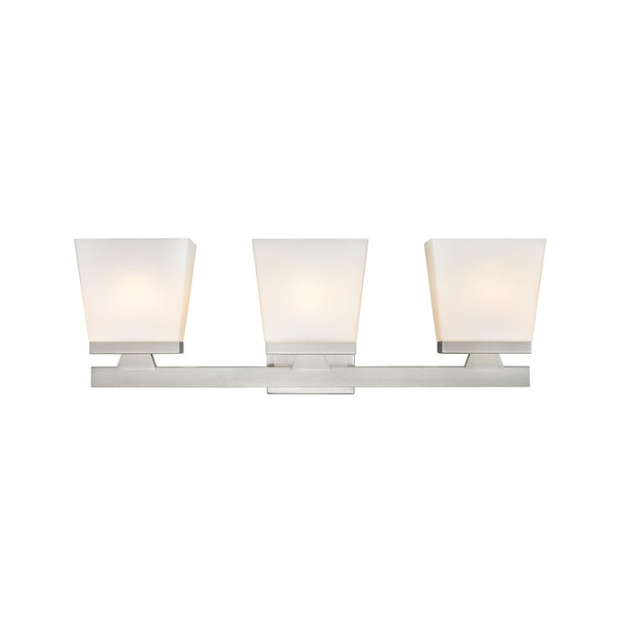 Z-Lite Astor 3 Light Vanity, Brushed Nickel/Etched Opal