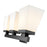 Z-Lite Astor 3 Light Vanity, Matte Black/Etched Opal