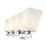 Z-Lite Astor 4 Light Vanity, Chrome/Etched Opal