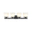 Z-Lite Astor 4 Light Vanity, Matte Black/Etched Opal
