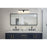 Z-Lite Astor 4 Light Vanity, Matte Black/Etched Opal