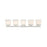 Z-Lite Astor 5 Light Vanity, Brushed Nickel/Etched Opal