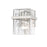Z-Lite Bennington 1 Light Wall Sconce, Clear