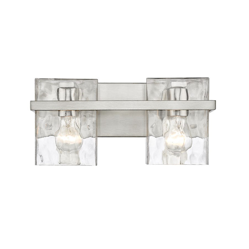 Z-Lite Bennington 2 Light Vanity, Clear