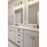 Z-Lite Bennington 3 Light Vanity, Clear