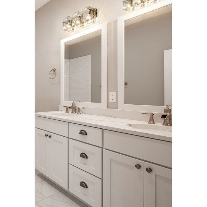 Z-Lite Bennington 3 Light Vanity, Clear