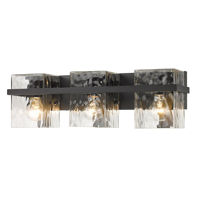 Z-Lite Bennington 3 Light Vanity, Clear
