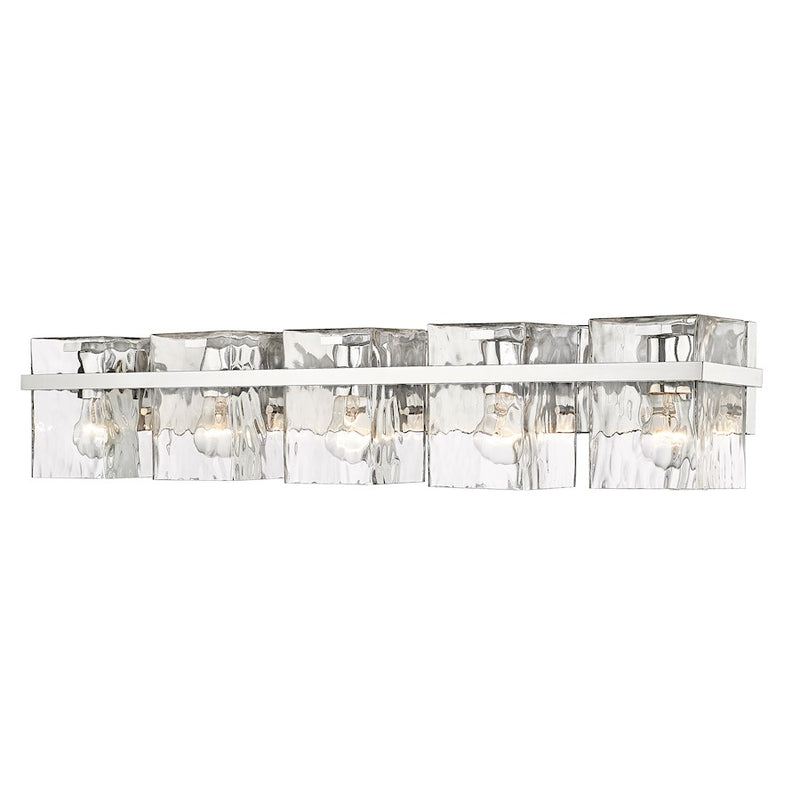 Z-Lite Bennington 5 Light Vanity, Clear