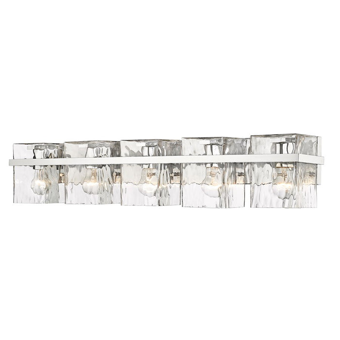 Z-Lite Bennington 5 Light Vanity, Clear