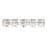 Z-Lite Bennington 5 Light Vanity, Clear