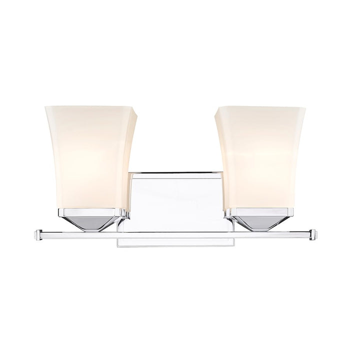 Z-Lite Darcy 2 Light Vanity, Etched Opal