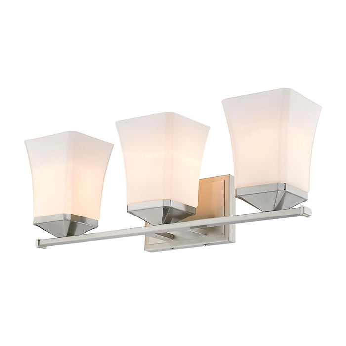 Z-Lite Darcy 3 Light Vanity, Etched Opal