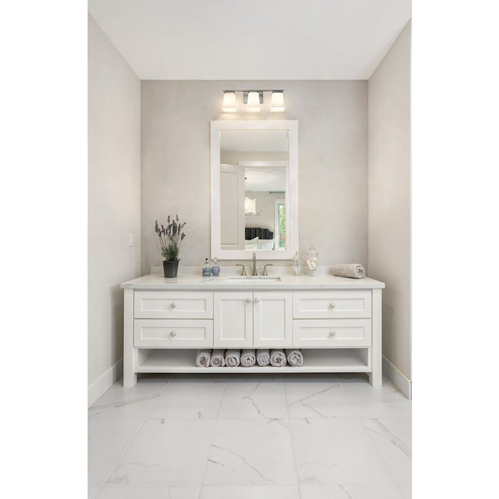 Z-Lite Darcy 3 Light Vanity, Etched Opal