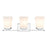 Z-Lite Darcy 3 Light Vanity, Etched Opal