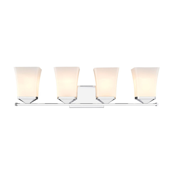 Z-Lite Darcy 4 Light Vanity, Etched Opal