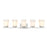 Z-Lite Darcy 5 Light Vanity, Etched Opal