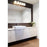 Z-Lite Darcy 5 Light Vanity, Etched Opal
