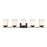 Z-Lite Darcy 5 Light Vanity, Etched Opal