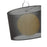 Z-Lite Arosia 1 Light 22.75" Pendant, Chrome/Black