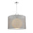 Z-Lite Arosia 1 Light 22.75" Pendant, Chrome, Gray - 194-24G-C