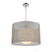 Z-Lite Arosia 1 Light 22.75" Pendant, Chrome/Gray