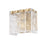 Z-Lite Glacier 1 Light Wall Sconce, Modern Gold/Clear