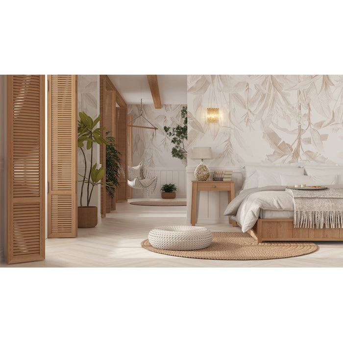 Z-Lite Glacier 2 Light Wall Sconce, Modern Gold/Clear