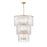 Z-Lite Glacier 12 Light Chandelier, Modern Gold/Clear - 1943-36MGLD