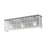 Z-Lite Glacier 3 Light Vanity, Matte Black/Clear