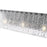 Z-Lite Glacier 3 Light Vanity, Matte Black/Clear