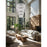 Z-Lite Glacier 18 Light Chandelier, Matte Black/Clear