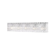 Z-Lite Glacier 5 Light Vanity, Chrome/Clear - 1943-5V-CH