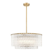 Z-Lite Glacier 10 Light Pendant, Modern Gold/Clear - 1943P26-2-MGLD