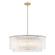 Z-Lite Glacier 12 Light Pendant, Modern Gold/Clear - 1943P32-2-MGLD