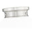 Z-Lite Gideon 1 Light 10" Flush Mount, Brushed Nickel/Etched Opal