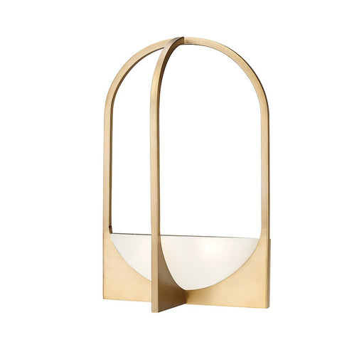 Z-Lite Devon 2 Light Wall Sconce, Modern Gold/Sand Blast - 1947-2S-MGLD