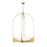 Z-Lite Devon 8 Light Chandelier, Modern Gold/Sand Blast - 1947-48MGLD