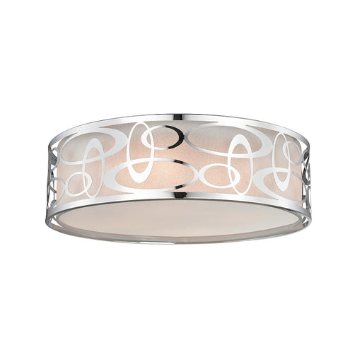 Z-Lite Opal 4 Light Pendant, Chrome/White - 195-20F-CH