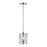 Z-Lite Opal 1 Light Pendant, Chrome - 195-6MP-CH