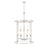 Z-Lite Katerina 9 Light 28" Chandelier, Brushed Nickel/White