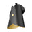 Z-Lite Salone 1 Light 7.25" Wall Sconce, Black/Black Outer, Gold Inner