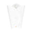 Z-Lite Salone 1 Light 7.25" Wall Sconce, White/White Outer, Gold Inner