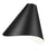 Z-Lite Aria 1 Light 12" Pendant, Matte Black/Matte Black/Inner White