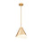 Z-Lite Aria 1Lt 12" Pendant, Modern Gold/Modern Gold/Inner White