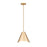 Z-Lite Aria 1Lt 12" Pendant, Modern Gold/Modern Gold/Inner White