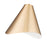 Z-Lite Aria 1 Light 12" Pendant, Modern Gold/Modern Gold/Inner White