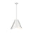 Z-Lite Aria 1Lt 18" Pendant, Nickel/Nickel/Inner White - 1952P18-BN