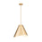 Z-Lite Aria 1 Light 18" Pendant, Modern Gold/Modern Gold/Inner White - 1952P18-MGLD