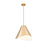 Z-Lite Aria 1Lt 18" Pendant, Modern Gold/Modern Gold/Inner White