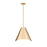 Z-Lite Aria 1 Light 18" Pendant, Modern Gold/Modern Gold/Inner White